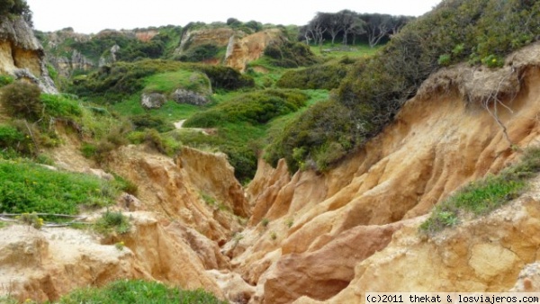 Erosíon
Efectos de la erosión en la costa de Lagos.Algarve, Portugal.
