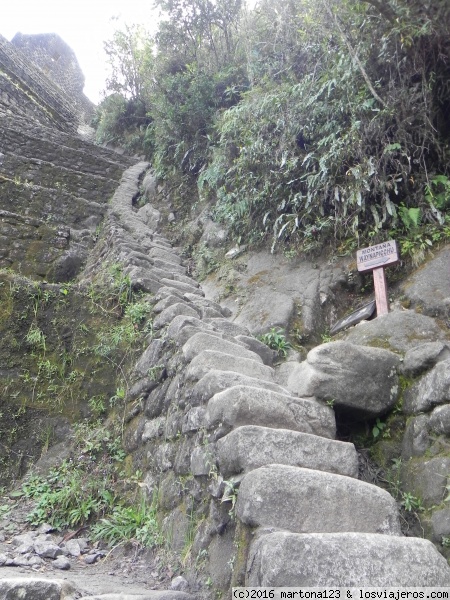 Machu Pichu (Perú)
cceso al Wayna Pichu
