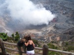 crater del volcan POas
POas, crater, volcan, pueden, verse, fumarolas, actividad
