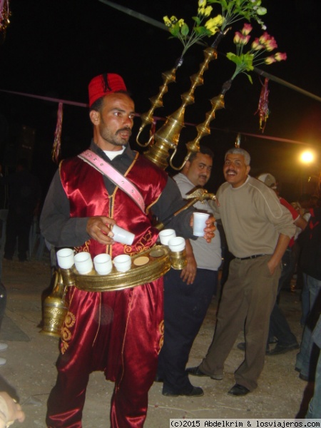 Boda en Madaba
Vendedor ambulante de refrescos contratado para la fiesta de una boda musulmana

