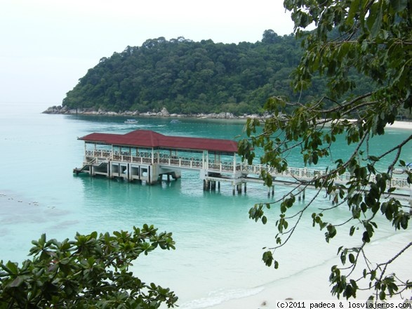 Embarcadero del  Perhentian Island Resort
Desde el mirador, cerca de Perhentian Island Resort
