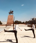 Cambio de guardia en la plaza Ala To
Cambio, Bishkek, guardia, plaza, principal