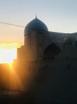 Atardecer en la mezquita