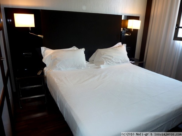 Hotel AC Firenze. Cama.
AC Firenze.
