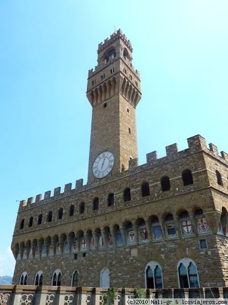 Palazzio Vecchio desde los Uffizzi, Florencia.
Desde la terraza de la cafetería tenéis estas vistas.
