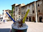 Famoso helado de San Gimignano