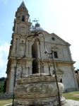 Templo de S Biagio desde atrás.
Montepulciano.