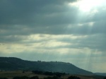 Siena a lo lejos.