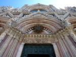 Puerta principal de la Catedral de Santa Assunta, Siena.
Catedral Siena.