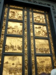 Puerta del Baptisterio de Florencia.
Baptisterio Florencia
