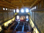 Sala central del Palazzio Vecchio desde arriba, Florencia.