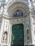 Puerta catedral de Florencia.
Florencia