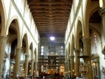 La Santa Croce por dentro, Florencia.
Florencia