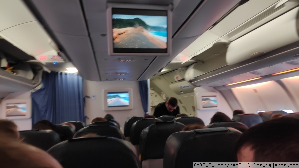 Vuelo Air Europa
Distribución de pantallas en vuelos de Air Eruopa Cancún
