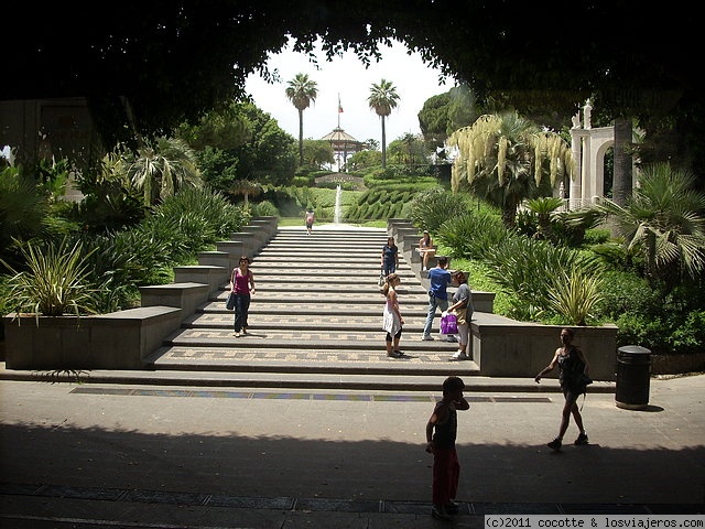 Forum of Vuelos: Jardines Massimo Bellini en Catania ( Sicilia )