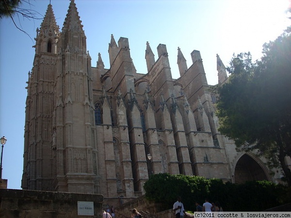 La Seu de Palma de Mallorca
La Seu con toda su majestuosidad
