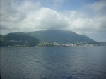 Naples Vesuvius in the background