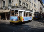 Un eléctrico en Lisboa