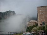 Passeig de L´Escolania
Passeig, L´Escolania, Abadía, Montserrat, rodeada, niebla