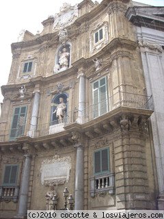 Quattro Canti en Palermo ( Sicilia )
Uno de los Quattro Canti
