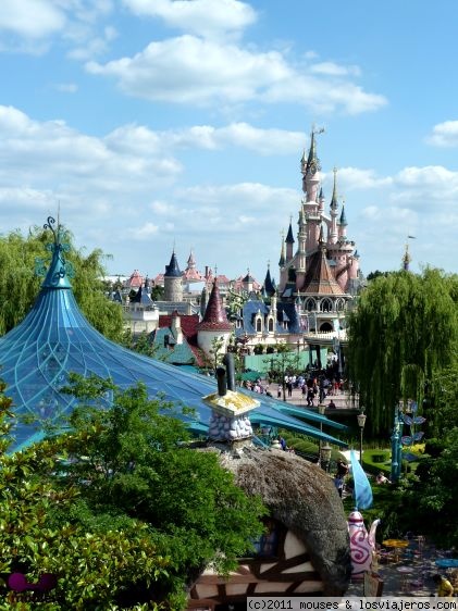 Parque Disneyland Paris
Vista del parque desde el castillo de la reina de corazones...
