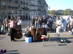 Musica en el pont Sant Louis
Paris música puente Sant Louis