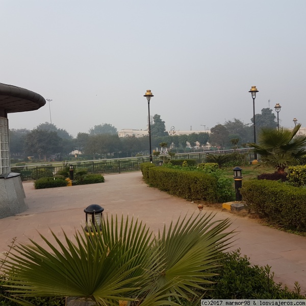 Conaught Place
Parque central de Conaugt Place, en Delhi

