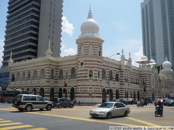 Merdeka Square en Kuala Lumpur
Edificios coloniales en Merdeka Square.
