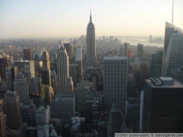 La city a tus pies. Vista NYC desde TOR.
Desde el Top of The Rock, en el Rockefeler Center se pueden apreciar fabulosas vistas de New York
