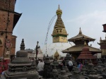 Swayambhunath: estupa de los monos- Kathmandú