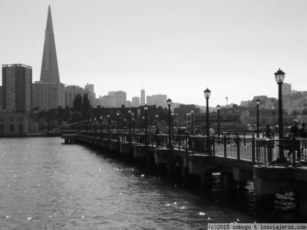 Embarcadero San Francisco
Vista del embarcadero de San Francisco con la Pirámide Transamericana de fondo
