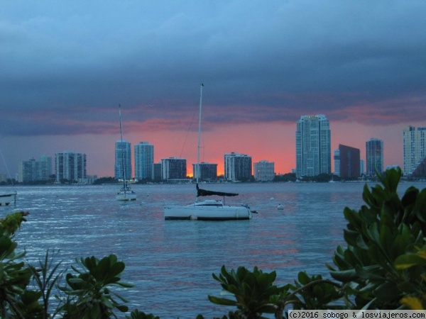 Atardecer en Miami
Vistas del skyline de Miami desde el Rusty Pelican, en Key Biscayne
