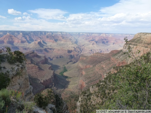 Gran Cañón del Colorado. Primera Vista
Primera visión del Gran Cañón del Colorado, South Rim.
