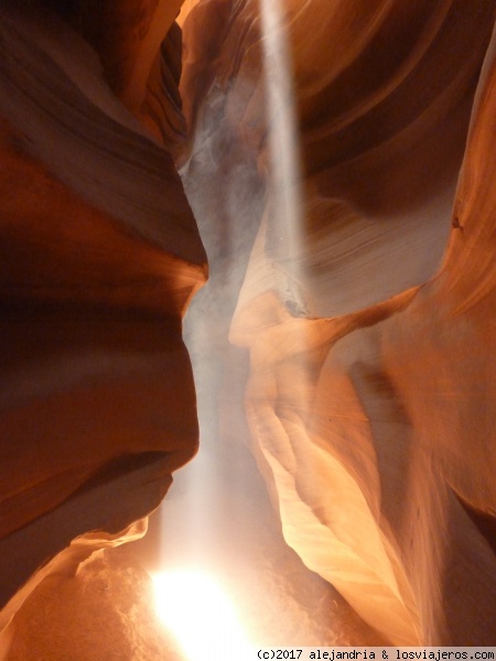 Upper Antelope Canyon
Las piedras se iluminan
