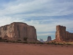 North Window Overlook. Monument Valley
North, Window, Overlook, Monument, Valley, East, Mitten, Butte, Elephant, parte, trasera, enmarcado, entre