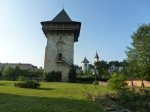 Torre campanario.
Torre, Humor, Bucovina, campanario, monasterio