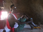 Interior hogar
Interior, Miembro, Samburu, hogar, poblado