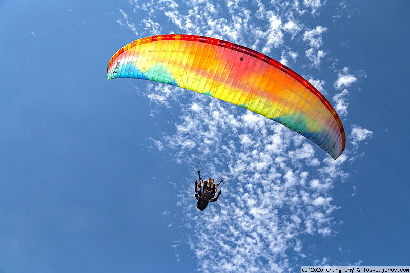 Foro de Avion: Vuelo en parapente desde el Monte Toro de Menorca