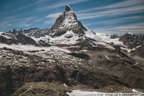 Matterhorn - Cervino
el Cervino de camino a Riffelalp
