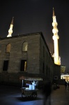 minaretes de la mezquita nueva en Eminonu Estambul