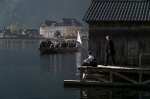 por el Lago de Halltat
lago hallstat celebración bote