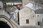 clavadista desde el puente de Mostar