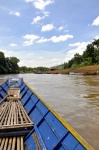 de camino a las cascadas de Tad Sae en Luang Prabang
navegacion Luang Prabang Tad Sae waterfalls