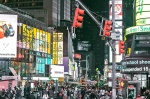 Noche. Times Square