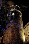 Estambul: la torre gálata de noche