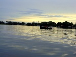 sailing in the Tortuguero lagoon Costa Rica