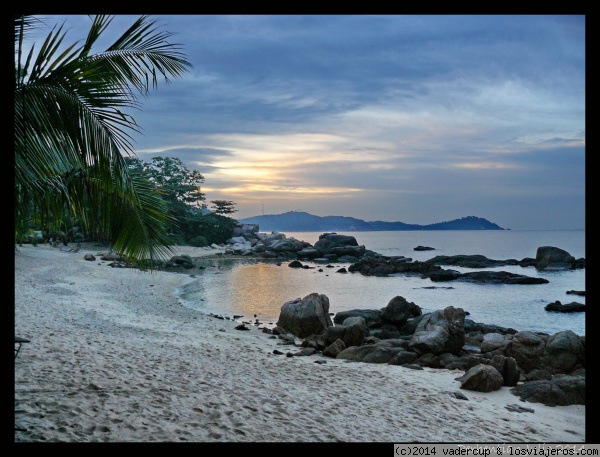 Playa en Perhentian Besar
Una de las dos playas del hotel Coral View Resort en Perhentian Besar
