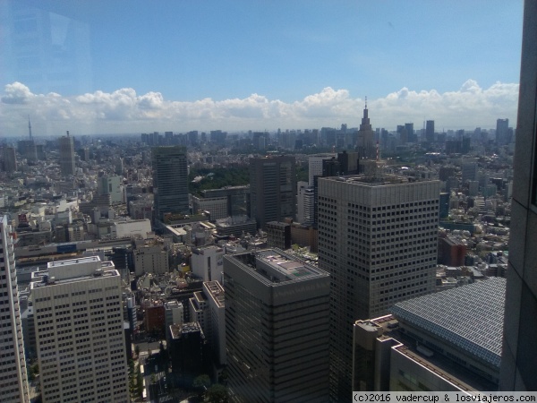 Mirador de Tokyo
Mirador del gobierno metropolitano en Tokyo
