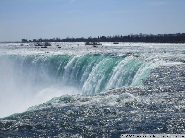 Cataratas de Niagara
La catarata en forma de herradura, la mas bonita e impresionante de Niagara.

