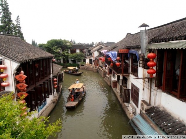 Zhujiejiao
Una de los pueblos cercanos a Shanghai con sus canales.
